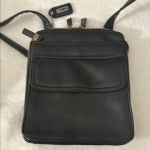 Relic Black Crossbody Bag